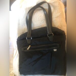TUMI nylon/leather Tote Bag large enough for laptop